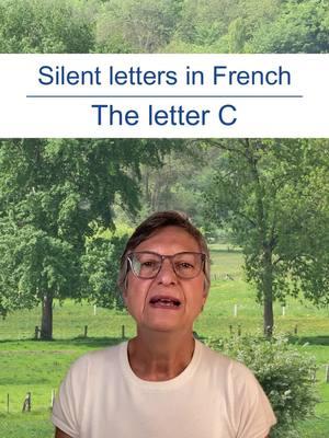 When you hear the "C" at the end of a French word and when you don't! 🤫 🇫🇷 #frenchteacher #frenchtutor #pronunciation #learnfrench #speaklikeaparisian