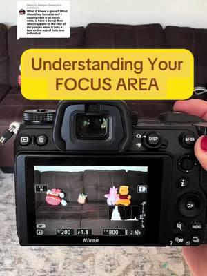 Replying to @Morgan Brewster let’s talk about focus modes! The focus area does not determine your focal plane! #beginnerphotography #learningphotography #photographycoach #photographyclass #NikonCreators #camerasettings 