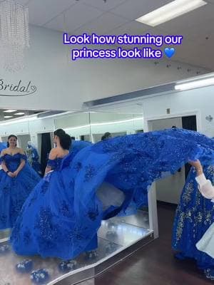 Our customer said she loves Royal blue quince. Here you areee 💙 #qlookbridal #qlookquincenera  #quincedress #sweet16 #royalblue #bluequincedress #quinceañera #15thbirthday #16thbirthday 