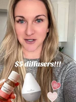 inexpensive start to your wellness journey!!! grab a five dollar diffuser (top link!) and slowly start making changes that actually make you feel better - like removing artificial fragrances from your home.  I only use Young Living essential oils because the are safe around pets and babies! I have personally been to the farms, fields and distilleries and seen the love and care that goes into making pure essential oils.  The new candy hearts blend is part of the Simplified Line that makes it easy to make my home smell yummy like a candle but without the toxins! Grab your diffusers today & get access to my customer resources (& private education group!!!) with lots of essential oil and natural living tips and tricks and get me as your essential oil bestie 💕 #nontoxic #diffusers #essentialoildiffusers #loveatfirstsight #lovemonth #valentinesdaygift #essentialoils #essentialoil #essentialoilsdeals #youngliving #nontox #lowtoxliving #crunchymoms #MomsofTikTok #momlifebelike #wellnesstips #wellnessjourney 