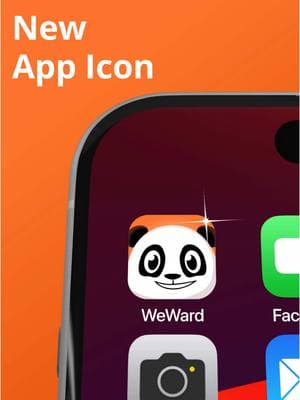 New look, same mission! 🔄  WeWard just got a makeover with a brand-new app icon! 🧡 Update now to check it out and keep earning your Wards in style. 🚶‍♂️ 📲 Available now on the App Store & Google Play #WeWard #Wardy