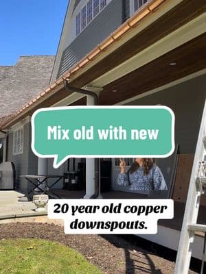 Why settle for ordinary when you can have copper? 🔥 Strong, durable, and only gets better with time watch these gutters come to life! 🏠✨ #CopperGutters #Craftsmanship #HomeGoals #GeorgesSeamlessGutters #westchesterny #fairfieldct #michaelblovingcopper 