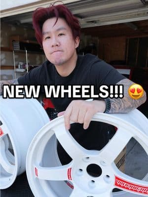 Sorry been MIA... BRZ build taking a bit longer but WRX is getting some love at least! Just got the new TE37 Saga SL in Dash White and they're so beautiful 😮‍💨 #subaru #wrx #honda #civic #typer #civictyper #jdm #wheels #subie #Vlog 