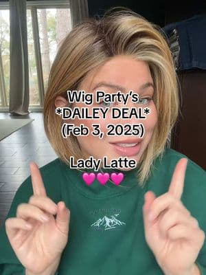 I know y’all LOVE ‘Lady Latte’, so I had to share with you that she’s on MAJOR SALE - today only!! $95 + 10% off with my code Bri10 🩷 link in my bio under “Dailey Deal” #wigtok #wig #microinfluencer #wiginfluencer #hairlossjourney #alternativehair #wighair #over40 #thinhair #belletress #wigsale 