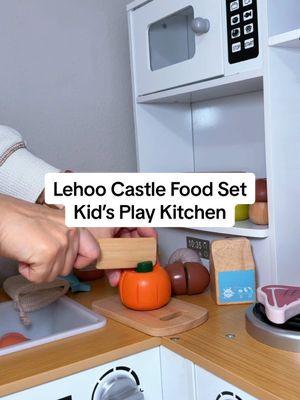 These wooden food play sets for kid’s play kitchen are such a good quality. I cannot believe I found these on TikTok shop for such a good price 🥰 #playkitchen #woodenfood #toddlerkitchen #giftsforkids #giftideasforkids #montessoriathome #montessoritoys #kidsactivitiesathome #ScreenFreeFun #CreativePlay #ToddlerMom #KidsActivities #CapCut @Lehoo Castle 