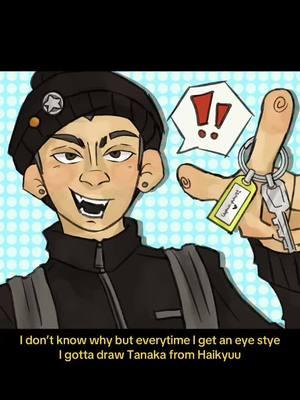 Maybe I should stop rubbing my eyes…  #fyp #foryoupage #fypシ #funny #artmeme #artistsoftiktok #artmemes #ryunosuketanaka #haikyuu #haikyuufanart #haikyuuedits #wtf #wtfamidoing #artist #joke #jokethatlasted5years #drawing #speedpaint