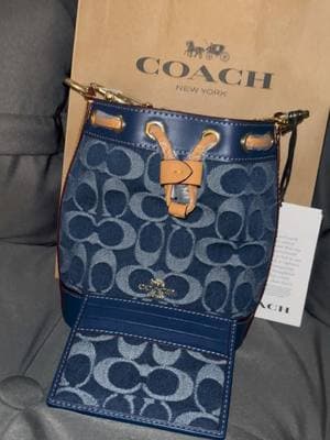 #coach #coach2025 #coachdenimcollection #denim #purse #pursecollection #pursetok #bucketbag #fyp 