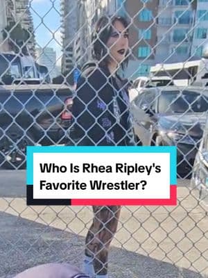 Who is Rhea Ripley's favorite wrestler? #rhearipley #rhearipleywwe #rhearipleyedit #biancabelair #dominikmysterio #WWE #wweraw #wwefan #wrestletok #WrestleMania  #WorldWrestlingKid #fyp #foryoupage 