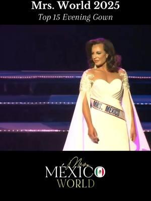 I felt so calm. Sentí tan tranquila.🥰 I was not nervous at all  ¡Orgullosa! 🇲🇽 I was just grateful 47-yr-old me, mamà of 5 boys, one who overcame a terrible back injury weeks before, etc. had made the Top 15 •Custom gown: @elizabethcalderoncouture  •Hair/Makeup: @kingoftx  •Walking coach: @putrapassarela  •Fitness trainer: @Ramon | Fitness Coach   ¡Viva México! ¡🇲🇽 Arriba Chihuahua!  #jamiehadfieldofficial #mrsmexico #mrsmexicoworld #mrsworld #mrssouthafrica #pageants #whiteeveninggown #pageantry #jamiehadfield  #mrsworld2025 #señoramexico #reinamexicana #vivachihuahua #vivamexico #mexicanamerican #nuestrabellezalatina #latinas #señoramundoméxico 