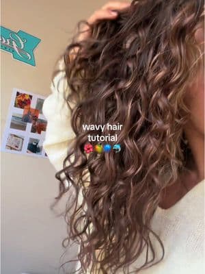 for those who asked!! 🌺#hairtutorial #wavyhairtutorial #beachyhair #summerhair #beachwaves #beachy #Summer #summervibes #ocean #shabbychic #coastal #brookieyancey #laylablue #naturallife #outfitinspo 