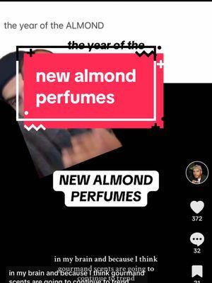 MY BIG BRAIN 🙂‍↕️🙂‍↕️🙂‍↕️🙂‍↕️ the year of the almond has officially begun 🙂‍↕️ i predicted almond would be THEE fragrance note of the year for 2025 and it’s looking like i was right!  almond perfumes that have dropped/been announced so far: valaya exclusif @Parfums de Marly  casino @BROWN GIRL Jane  unannounced @swissarabianperfumes  dave @Henry Rose  i’ll be keeping a running list and reviewing anything i can get my hands on so stay tuned!! #perfume #fragrance #perfumetok #perfumerecommendations #vanillaperfume #gourmandperfume #newperfume #newperfumerelease #almondperfume #nicheperfume 