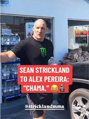 When #AlexPereira bumped into #SeanStrickland at a gas station 😅 (via alexpoatanpereira/IG) #UFC312 #UFC313 #combatsports #gas #MMA #UFC #friends 