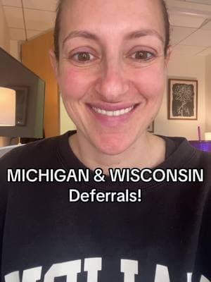 Here’s how to handle your deferral statements. #universityofmichigan #universityofwisconsinmadison #earlyaction 