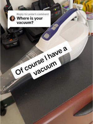 Replying to @Leslie did you think I wouldn’t have a vacuum in my office…of course I do! #mom #sro #vacuum #CleanTok #clean #office #officedecor 