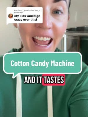 Replying to @_amandahunter_ the kids would go crazy over the cotton candy machine! #cottoncandy #cottoncandymachine #birthdaypartyideas #sweettreats #candytok #viraltiktok #tiktokshopfinds 