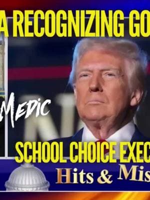 #BreakingNews Mainstream Media acknowledges President Trump's work!  His Executive Order on school choice puts #AmericanPeople first, not the bureaucracy. #SchoolChoice #TrumpEducation #MustangMedic 