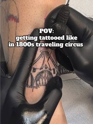 Feel like you're stuck in a freak show these days? Same. If we are, let's be the most badass, tattooed freaks around. Because tattooing and the circus have always been connected. In the XIX-XX century tattooed performers were important part of the show — people were ready to pay just to see a person with tattoos. These performers didn't just wear tattoos-they lived them. The circus didn't just showcase tattoos; it made them a cultural phenomenon. To get an extra source of income performers got tattooed head to toe during a slow winter season and by summer they started new life as a „tattooed freak" with no turning back. Nowadays we get offended by random people in supermarkets asking stupid questions about our tatts, so we can only imagine social pressure fully tattooed people had to go through outside of the circus community back in the days. 🎟️Maud Wagner, an aerialist-turned-tattooist, became one of the first known female tattoo artist in the U.S. after meeting sideshow performer Gus Wagner in 1904. She traded a date for tattoo lessons, mastered the hand-poke method, and spent her life tattooing and performing. 🎟️ Gus Wagner, a self-proclaimed "Tattooed Globe Trotter," had over 260 hand-poked tattoos. He learned tattooing from Indigenous communities and refused to switch to a machine, keeping hand-poking alive long after others modernized. Captain George Costentenus was covered in 388 tattoos, claiming he was forcibly inked in Burma. Whatever the truth, his full-body tattoos made him a P.T. Barnum circus headliner. 🎟️Horace Ridler (The Great Omi) took tattooing to the extreme, covering his body in bold, zebra-like black tattoos. Inked mostly in the 1920s, he likely used an early tattoo machine, but his transformation was pure circus history. 🎟️Frank & Emma DeBurgh were a heavily tattooed power couple in 1890s. Frank's tattoos was patriotic, while Emma's featured delicate floral and religious designs. And now? Hand poking is still alive. If we're in the freak show anyway, let's make history. Hit the link in my bio to get your own hand-poked piece of the past #handpoke #nonelectrictattoo #machinefreetattooartist #tattooinspo #tattootiktok #tattooinspiration #handpoketurorial #tattooartist #machinefreetattoo #tattooartist #circuslife #circustattoo #circustattoos 