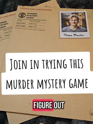 If you love true crime and want to be involved in solving a mystery this is so cool and you'll love it. #murdermystery #murdermysteryparty #murdermysterygame #detectivegame #familyfun #GameNight 