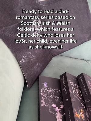 Welcome—I write dark romantasy books based on pagan folklore. I have a few series out or in the works. The main one is called Daughter of Winter.  What to expect? ⚔️ Daughter of Winter is a slowbürn, dark fantasy romance series based on pagan Scottish, Welsh, and Irish folklore. It follows the myths and legends behind the winter goddess, Cailleach Bheur, but you’ll meet so many more deities along the way, including Morrigan, Dagda, Arawn, Cernunnos, Cerridwen, and more. You’ll also meet druids, the Tuatha de Danann, selkies, dwarves, & many other mythical creatures from the lore.  There are 7 books in the main series (book 7 still to come), and 5 complement stories on different celtic deities that are all tied upto a book called ‘Winter’s Companion’.  Spice starts in book 2 in ancient storyline, and book 4 in present storyline. Available on audio & Amazon and it’s in KU!!!! Other series include Cursed Heir, with a prequel called Cold Moon, which is based on moon mythology and pagan folklore; and The Morrigan trilogy, with Badb (the first book in the series) releasing in June.  #darkfantasy #darkfantasybooks #darkfantasyromance #fantasybooktok #fantasyromance  #romantasy #daughterofwinterseries #corinadouglasauthor #fantasyromanceseries #darkromantasy 