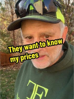 Everyone always wants to know what to charge for lawn care. #lawncare #lawnanswers #thomasfamilylandscaping #pricing #SmallBusiness 