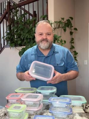 Take a look at these glass food storage containers ❤️❤️❤️ #refinedliving #glasscontainer #glassfoodcontainer #foodcontainer #bpafree #foodstorage #foodstoragecontainer #glassfoodstorage #mayaandjohn 