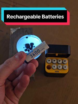 #rechargablebatteries #rechargeablebattery #aabatteries #techtok #gadgets 