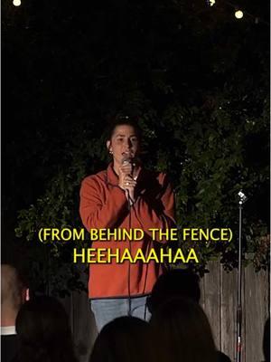 If I’m on your show tell the neighbors to keep the kids inside!!  #crowdwork #standupcomedy #heckled #neighbors #neighborproblems 