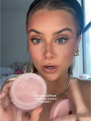 Replying to @Martha.Elizabeth all my favorite makeup powders both pressed and loose as an acne prone girly with sensitive & dry skin. ☺️✨ since I switched to doing my makeup with a two step powder process first pressed then loose my makeup has never looked better & stayed on so well.  #settingpowder #settingpowdermakeup #settingpowders #viralmakeup  #makeup #pinksettingpowder #pinkundereyepowder #pinkpowder #loosesettingpowder #pressedsettingpowder #pressedpowder #pressedpowderhack #loosesettingpowdertranslucent #talcfreepowder #talcfreemakeup @Haus Labs by Lady Gaga @loréal paris usa @ONE SIZE BEAUTY @Tower 28 Beauty @LAWLESS Beauty @Fenty Beauty @Fenty Skin 