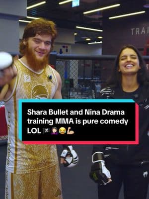 Shara Bullet and Nina Drama training MMA is pure comedy LOL #UFC #mma #sharabullet #sharamagomedov #sharaputdinmagomedov #ninadrama #kickboxing #boxing #muaythai #muaythaifighter #muaythaifighter #taekwondo #jiujitsu #brazilianjiujitsu #jiujitsugrappling #jiujitsulifestyle #wrestling #wrestlingtiktok #wrestlingtok #fit #fitness #grappling #karate #ufc312 