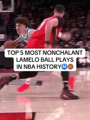 The most nonchalant LaMelo Ball playsⓂ️🏀 Did I miss any?#creatorsearchinsights #NBA #nbaedits #basketball #lameloball 