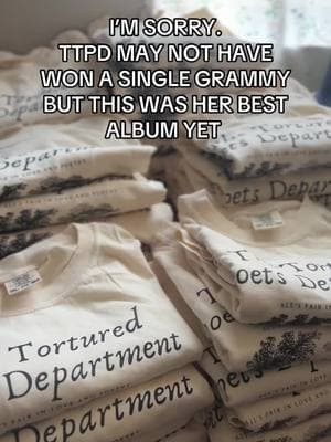 Like EVERY. SINGLE. SONG. is on repeat, is a masterpiece and stuck in my head! #grammys #grammys2025 #ttpd #ttpdtaylorswift #swiftie #tswift #albumoftheyear #torturedpoetsdepartment #torturedpoets #theprophecy #icryalotbutiamsoproduvtive #icryalot #secretgardens 