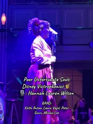 villians songs >>> 🎥: @MollyMcAwesome  #disneyvictrophonics #dcl #disneycruiseline #pmj #postmodernjukebox 