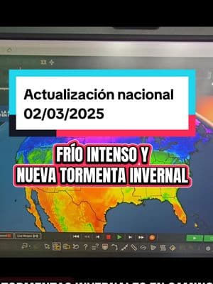 ⚠️ Tormenta invernal y frío intenso estaría afectando el centor y norte de Estados Unidos esta misma semana. REGRESA el frío intenso con una masa de Aire Ártico a los Estados Unidos afectando fundamentalmente ciudades del norte de la nación.  #Frío #Tampa #TampaBay #Ahora #Calor Frío intenso en New York, Boston y Chicago esta semana y también tormenta invernal con hielo y nieve Calor en Florida en pleno invierno así será las dos primeras semanas de febrero. evento de frio intenso para muchos en el norte ya asoma en el horizonte, para la semana del 3 al 9 de febrero. Nieve en Jacksonville  De nuevo Frío para muchos en Estados Unidos y también Florida pues una masa de aire Ártico se moverá por el centro de los Estados Unidos y llegará hasta Florida. Nieve en New York para navidad Tormenta Invernal en Kentucky  Tormenta Invernal en Kansas Nieve en Louisville para mañana City Hielo en Kansas City  Nieve en Kentucky  Nieve en Philadelphia  Donde cer nieve en Navidad. Nieve en Tampa  Nieve en Florida en Enero Nieve en Houston  Nieve en Texas Ya llegó el frío para muchos mientras otros ya tienen bastante frío aquí en los Estados Unidos dejando temperaturas por debajo del punto de congelación, también bajaran las temperaturas en Cuba y partes de México  Frío en Louisville  Nieve en Florida  Nieve hoy Tallahassee  Jacksonville nieve #Louisville  #Invierno #Nuevosistema  #Cuba #PuertoRico #Chicago #Dallas #TexasFrio #Dominicana #FrenteFrio #Cancun  02/03/2025 AM El tiempo en Jacksonville  Llegó el invierno Frente frio  hacia Cuba Frio Va a Cuba  Frío en Texas frío para Texas Golfo de México ciclones  Lo nuevo del frío  Tempueraturas frías en camino Nuevo frente frío  Mucho frío en Camino Que son los ensembles de los modelos de pronóstico  Tormenta Invernal en Texas #Houston  #Cuba #Florida #playas #Florida #Nieve #Louisiana #tormentainvernal  #Louisiana #Cancun #yucatan #Mexico #Temporada #TropicalWeather #ElTiempo #Pronóstico #Parati  #Cancun  #importante #Tampa #Miami #orlando #CapCut #Frio #ElProfeDelTiempo  El Profe del Tiempo #greenscreenvideo 