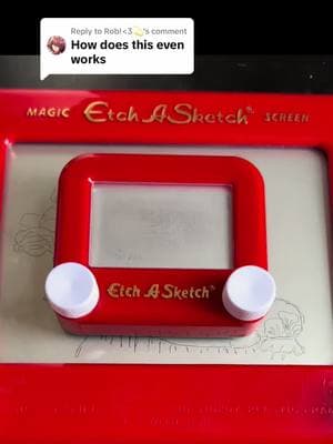 Replying to @Rob!<3💫 How Does this even work? #etch #howtodraw #etch #etchasketch #reply 