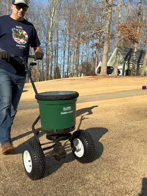 Time for the first application of @Andersons Lawn BARRICADE Pre-Emergent Weed Control!!!⛳️ #sponsored Dispersing Granule (DG) Technology, BARRICADE small particles break down upon contact with water, providing more particles per square inch and delivering superior performance. •Designed to prevent weeds; will not aid in eliminating existing weeds •Professional-grade weed control for early spring and fall applications •DG Pro formulation allows for more particles per square inch and superior performance •Prevents grassy and broadleaf weeds, including crabgrass, poa annua, goosegrass, henbit, and more •Contains 0.48% of the active ingredient prodiamine •Made in the USA •Barricade is available in pallet quantities - For 18 lb. Barricade there are 77 bags per pallet - For 40 lb Barricade there are 35 bags per pallet The Andersons products can be found on my website and as always, thanks to Andersons Home & Garden for teaming up this season!⛳️ #theandersons #andersonshomeandgarden • • • #lawndad #lawncare #landscape #lawn #lawncarelife #grass  #mowing #gardening #cylindermower #turf #garden 