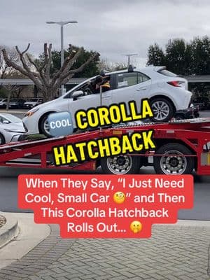 ✨ Bring That Corolla HB to Me ✨ … #toyota #corollahatchback #driving #delivery #sf #bayarea 