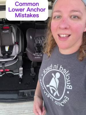 Are you making one of these common mistakes with your lower anchors?  Always read and follow your car seat manual’s instructions, and get help from a CPST if you have questions! #cpst #cpstsoftiktok #childpassengersafetytech #childpassengersafetytechnician #childpassengersafety #childpassengersafetytok #carseat #carseatsafety #carseatsafetytok #carseattiktoks #carseattok #carseateducation #carseatinstall #carseatinstallation #carseatinstallmistakes #rearfacing #rearfacingcarseat #forwardfacing #forwardfacingcarseat #babycarseat #infantcarseat #convertiblecarseat #allinonecarseat #babies #toddlers #preschoolers #kids #mom #dad #parents #momtok #dadtok #MomsofTikTok #dadsoftiktok #momlife #dadlife #firsttimemom #firsttimedad #newmom #newdad #ruralmom #ruralkids #countrykids #buckleup 