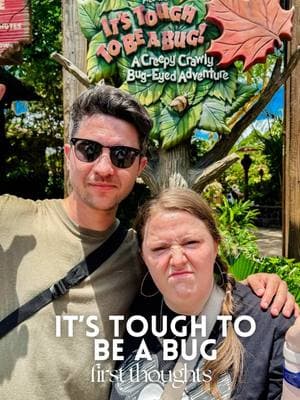 And I’ll say good riddance! 🐛🐜🦟 In honor of It’s Tough to be a Bug officially closing on March 17th - enjoy the first and last time I ever experienced this attraction in Animal Kingdom.  #disneyworld #wdw #animalkingdom #itstoughtobeabug #disneyadult 