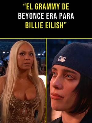 "Billy Eilish llora al perder el Grammy ante Beyoncé, mientras fanáticos sospechan que Jay-Z influyó en la victoria de la reina del pop" #Beyonce #BillieEilish #PDiddy #JayZ #Grammys #Grammys2025 