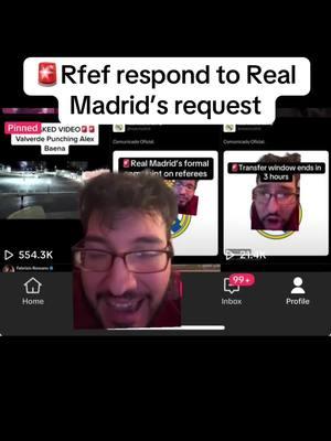 🚨Rfef respond to Real Madrid’s request #halamadrid #realmadrid #madrid #rfef #espanyol #viniciusjr #viniciusjunior #vinicius #vinijr #vini #kylianmbappé #mbappe #kylian #romero #carlosromero #futbol #futboltiktok #football #footballtiktok #Soccer #soccertiktok #fyp #tapiaa__ 