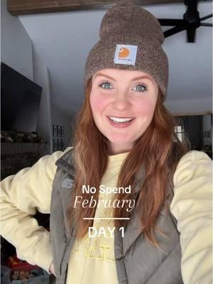 Who has done a #NoSpend month? Give me all your tips!! #NoSpendMonth #NoSpendChallenge #Money #SavingMoney #MomTikTok #MomsofTikTok #NoSpendFebruary 