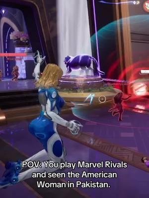 You heard her! 🗣️Clear the way!  #marvelrivals #americanwomaninpakistan #marvelrivalsgameplay #marvelrivalsgame #Gaymer #pakistan #americanwoman #marvel #blerd #comedy #GamingOnTikTok #invisiblewoman 