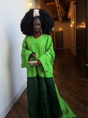 Regal, radiant, and utterly ravishing. This beautiful green💚dress is the ultimate showstopper.✨💚✨ I keep watching this video over and over again and just couldn’t resist sharing🤩 girl @mizzdarkchocolate and the @mind_like_magic  did her magic 🪄 with the hair.  Website:www.kdkollections.shop  Art captured by @prescient_photos  #kdkollections #bouboudesign #bouboukaftan #richauntyvibes #richaunties #bouboudesign #bouboudress #richauntiesboubou 