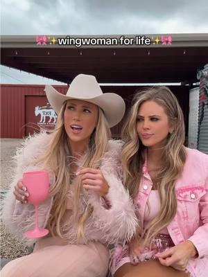 I’ll do what I can 😅🎀✨🤍🤗 #wingwoman #friends #friendship #MomsofTikTok #momtok #texasmomtok #galentinesday 