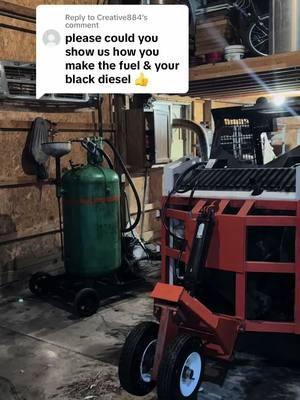 Replying to @Creative884 here’s how I do it but there are lots of ways #beardedbeeman #wasteoil #blackdiesel #DIY #trucks #truck #diesel #wasteoilburner #farm #farmtok #bobcat #skidsteer #foru #forupage #foryoupage #fypage #foryou #fy #fyp 