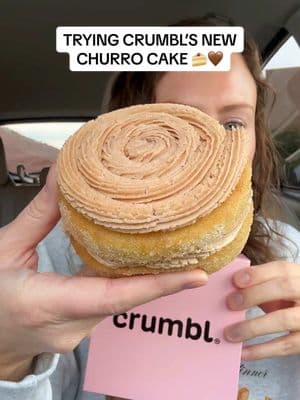 TRYING CRUMBL’S NEW CHURRO CAKE! 🍰 would you try this? @Crumbl #crumbl #cake #newfood #fastfood #dessert #churros #crumblcookies #crumblreview #churrocake #churro #cinnamonsugar #cinnamonroll #coffeecake #yellowcake #frosting #newfoods #tastetest #snacks #foodreview #morganchomps 