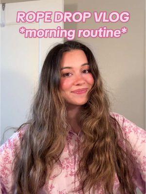 attempting to rope drop magic kingdom vlog 🐭💖 aka waking up at 7am and trying to see how early i can get to disney world!!! here’s a lil morning routine as i get ready for disney, & pick out my outfit 🐭❤️🫶 #ropedropdisney #ropedrop #disneygrwm #disneyoutfit #morningroutine 