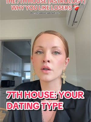 WHY ARE YOU DATING THE SAME TYPE OF PERSON? 💔 let’s look at your 7th house #astrology #risingsign #7thhouse #astrologytiktok 