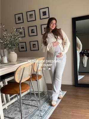 last day of this series 😢 this $19 sweater from target has been my go to!  #OOTD #32weeks #32weekspregnant #pregnancyoutfit #pregnancyoutfits #bumpfriendly #bumpfriendlyfashion 