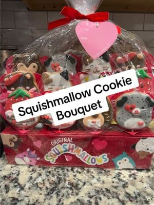 The CUTEST cookie bouquet 😍 we love @Squishmallows in this house! #ValentinesDay #valentines #valentinestreats #valentinescookies #squishmallows #squishmallowsquad #squishmallowcookies #squishmallowcookiebouquet 